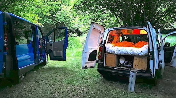 Jaufré Gaidon-Peyrelade crée du mobilier en kit pour les vans